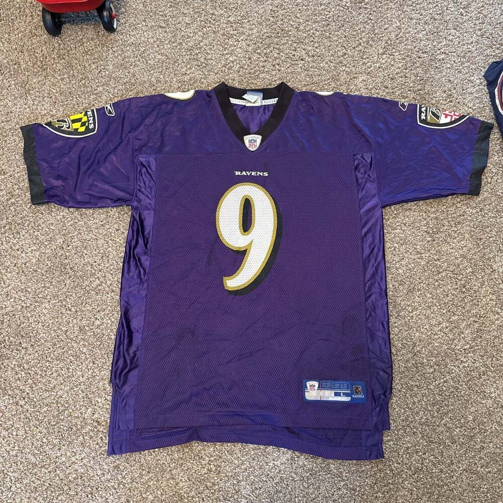 Reebok Baltimore Ravens Steve McNair #9 Jersey